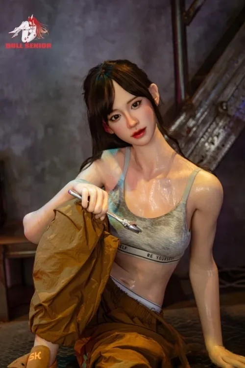 Doll Senior #24 舞雪 「Wuxue」 165cm官能的な曲線美 フルシリコン製上品で魅力的な女性リアルドール Bカップ ノーマル肌