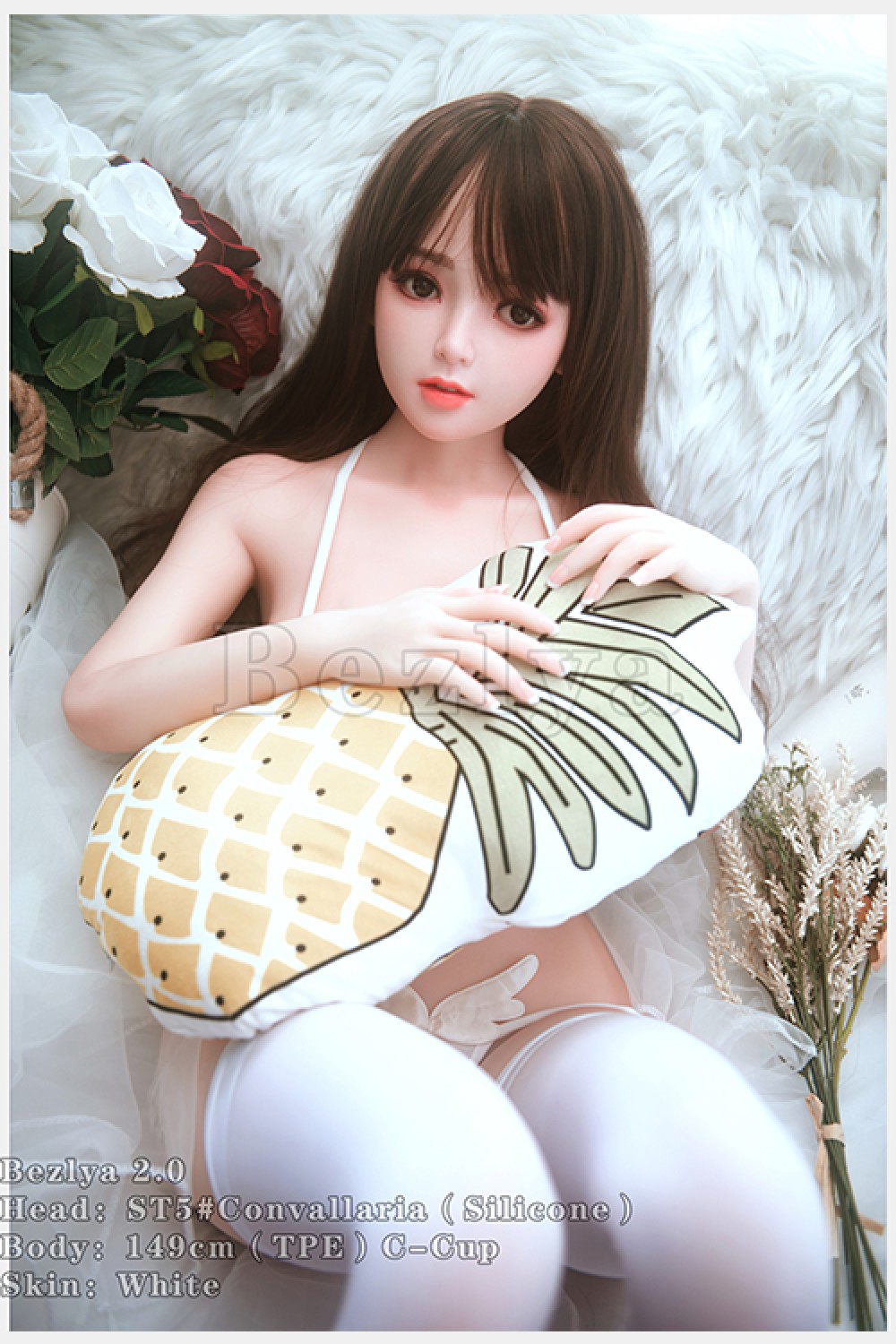 Bezlya Doll「MISSDOLL」 鈴蘭 149cmシリコンヘッドセックス人形ビキニ美女