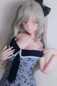 Elsa Babe AHR027番 金枝汐「Kaneda Shio」 151cm クール系 二次元ダッチワイフ フルシリコン製 アニメ系 ラブドール 巨乳 ピンク肌