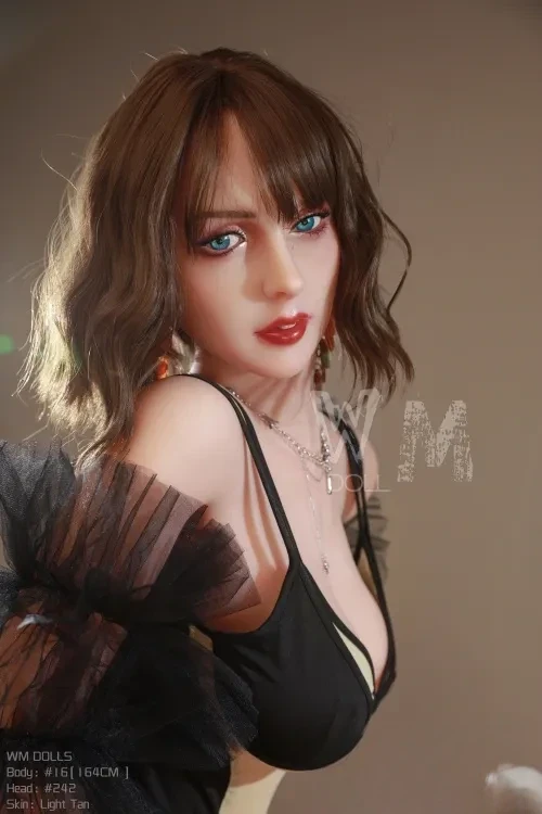 WMDOLL #242 琴世 164cm等身大 欧美系 ダッチワイフ 美しいセクシーなラブドール TPE製 Dカップ 小麦肌