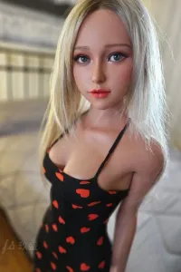 Jiusheng Doll #8 Arisa ROS口腔 148cmスレンダーボディ ギャル系 フルシリコン製 リアルセックスドール Bカップ 小麦肌