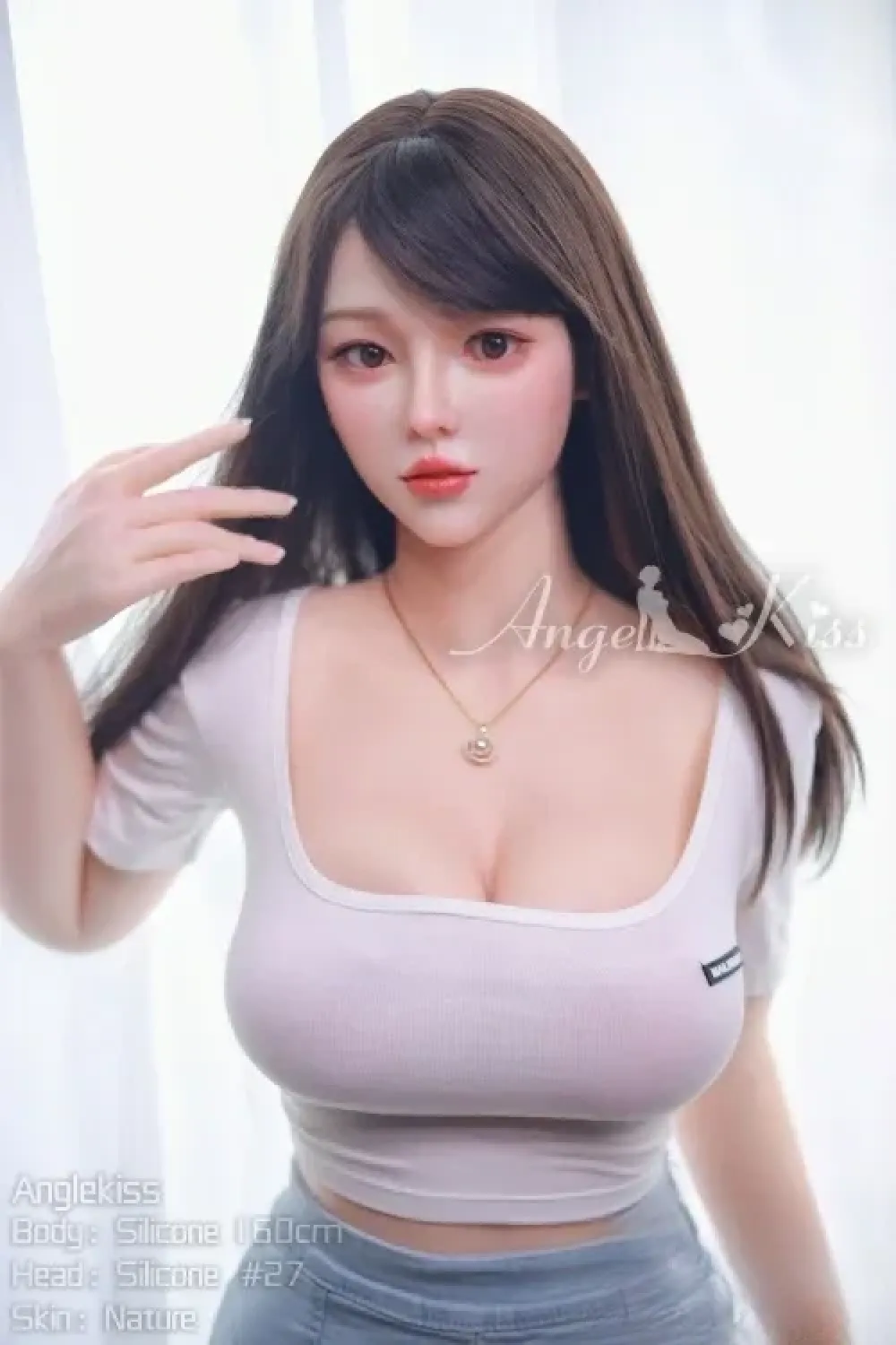 Angelkiss LS#27 明日夏 160cmフルシリコン製 美しい女神系リアルラブドール Eカップ ノーマル肌