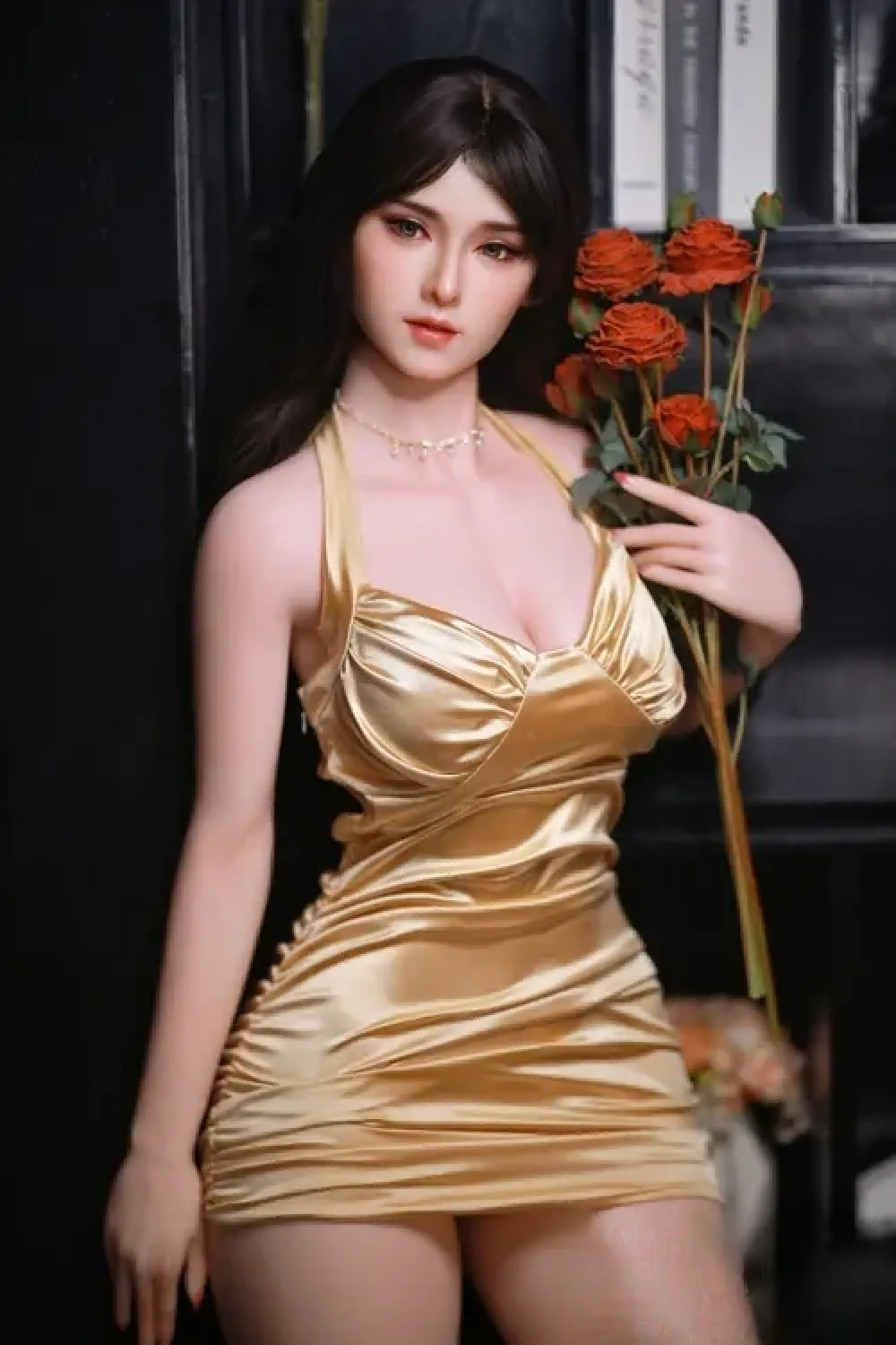 JYDOLL 淑雅 168cm妖艶な姿 熟女リアルドールシリコン製 Eカップ ノーマル肌 掲載画像は頭部スターメイク付き