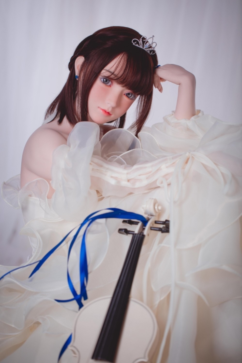 FU DOLL 莜莜 148cm綺麗な清楚系女性ラブドールシリコンヘッド