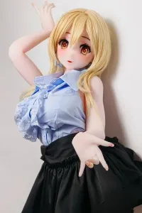 Elsa Babe RAD055番 和泉理夏「Izumi Rika」 151cm Fカップ フルシリコン製 可愛い 親しみやすい アニメ系ラブドール 二次元人形 ピンク肌