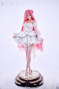 BCDOLL #F100A 桃楽絲「Dorothy」 63cm Cカップ PU硬めヘッド+シリコンボディ アニメ系 魅力あふれる 二次元ラブドール 優雅系 白い肌