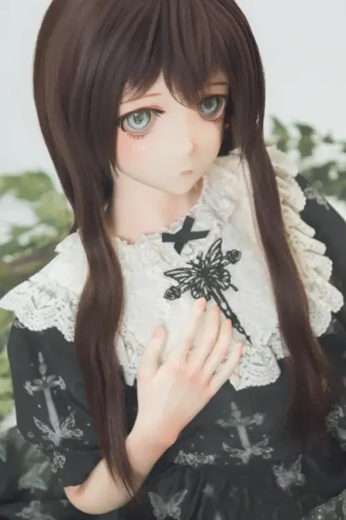Kiradols #KH003-C 紬「Tsumugi」 150cm フルシリコン製 アニメ風 ラブドール草食系 二次元人形 Aカップ ノーマル肌 【お客様ご提供写真】