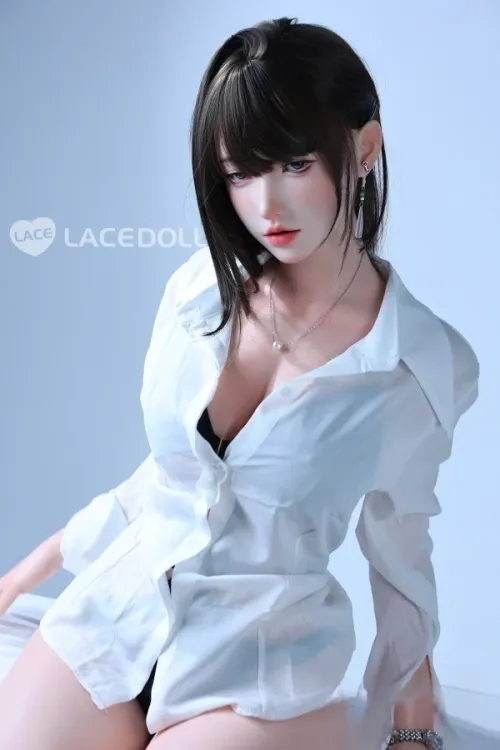 LACEDOLL 2番メイク 晚冰 168cm黒髪 清楚系 美人フルシリコン製 高級ラブドール Dカップ ノーマル肌