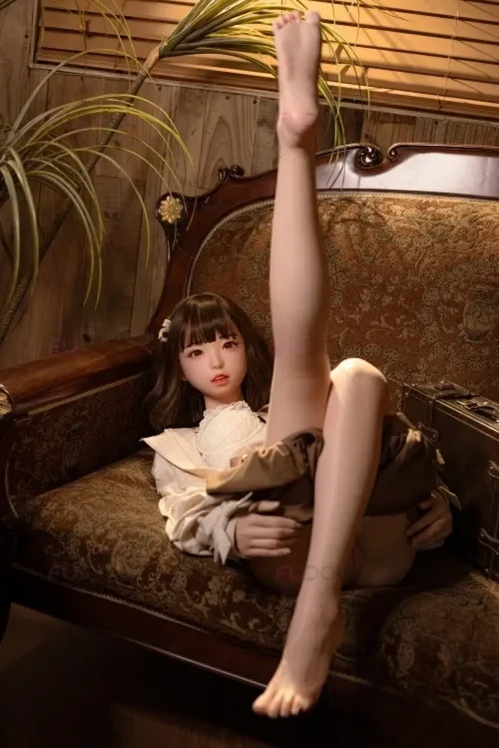 FU DOLL J008 環奈 150cm Bカップ 可愛い 癒し系 あどけない 小柄 ラブドール 高級 ノーマル肌 掲載画像はフルシリコン製 口開閉＆口腔模擬付き