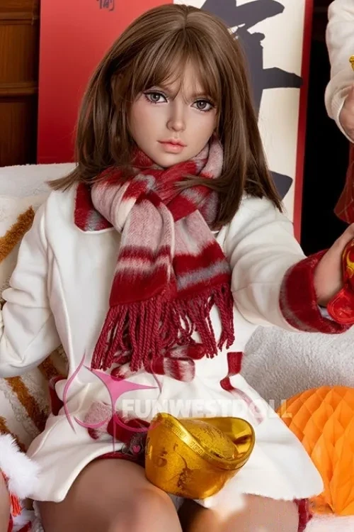 Funwest Doll #036S Lily 156cm等身大 美しいリアルラブドール 魅力的な巨乳 フルシリコン製ダッチワイフ Fカップ ノーマル肌