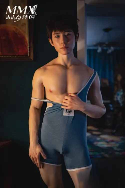 MMXDOLL（木木夕） 潤霧「Runwu」 183cm筋肉タイプ ハンサム男性 フルシリコン製 等身大ラブドール ノーマル肌