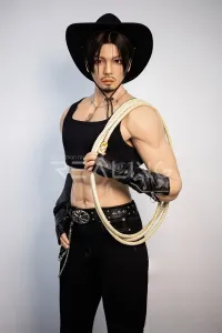 Realing 麒麟「Kylin」 185cm筋肉 男性型ラブドール フルシリコン製 等身大の人形 ノーマル肌
