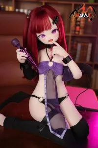 MOZU DOLL魔族人形 莉莉萨 Lilitha 121cm(UR級) 軟性シリコンヘッド+TPEボディ 可愛い アニメダッチワイフ 大胸 ノーマル肌 宣材写真と同じ衣装