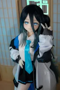 Aotume Doll 凹凸咪 #1 愛麗絲 145cm Bカップ アニメ ラブドールかわいい顔 二次元 人形 白い肌 掲載画像はシリコンヘッド+TPEボディ