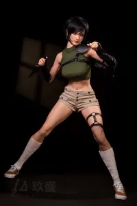 Jiusheng Doll #74 Yuffie 168cmフルシリコン製 セクシー 黒髪美女 セックスラブドール Cカップ ノーマル肌
