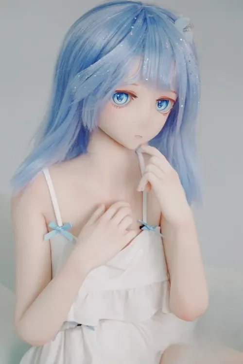 Kiradols #KH003-C 紬「Tsumugi」 150cm フルシリコン製 アニメ系ラブドール 儚げな 二次元人形 Aカップ ノーマル肌 【お客様ご提供写真】