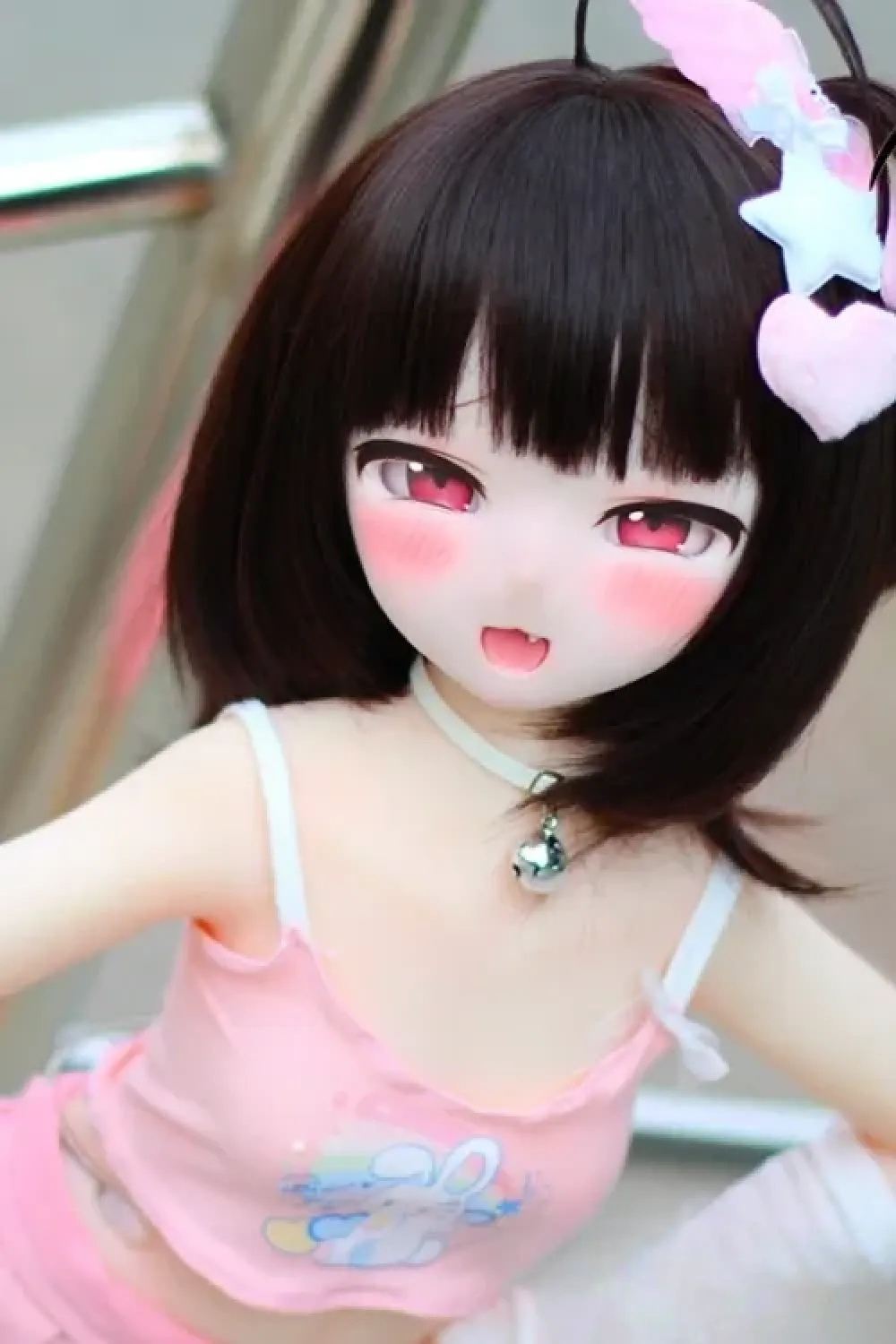 MOZU DOLL魔族人形 美夜 79cm(二分SR級)二次元 可愛いアニメ風ラブドール 大胸 PVCヘッド+TPEボディ ノーマル肌 宣材写真と同じ衣装