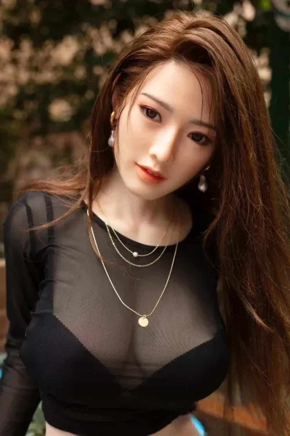 Starpery Misa 159cm成熟した美しいダッチワイフ リアル女性セックス人形 Eカップ ノーマル肌 掲載画像はシリコンヘッド+TPEボディ