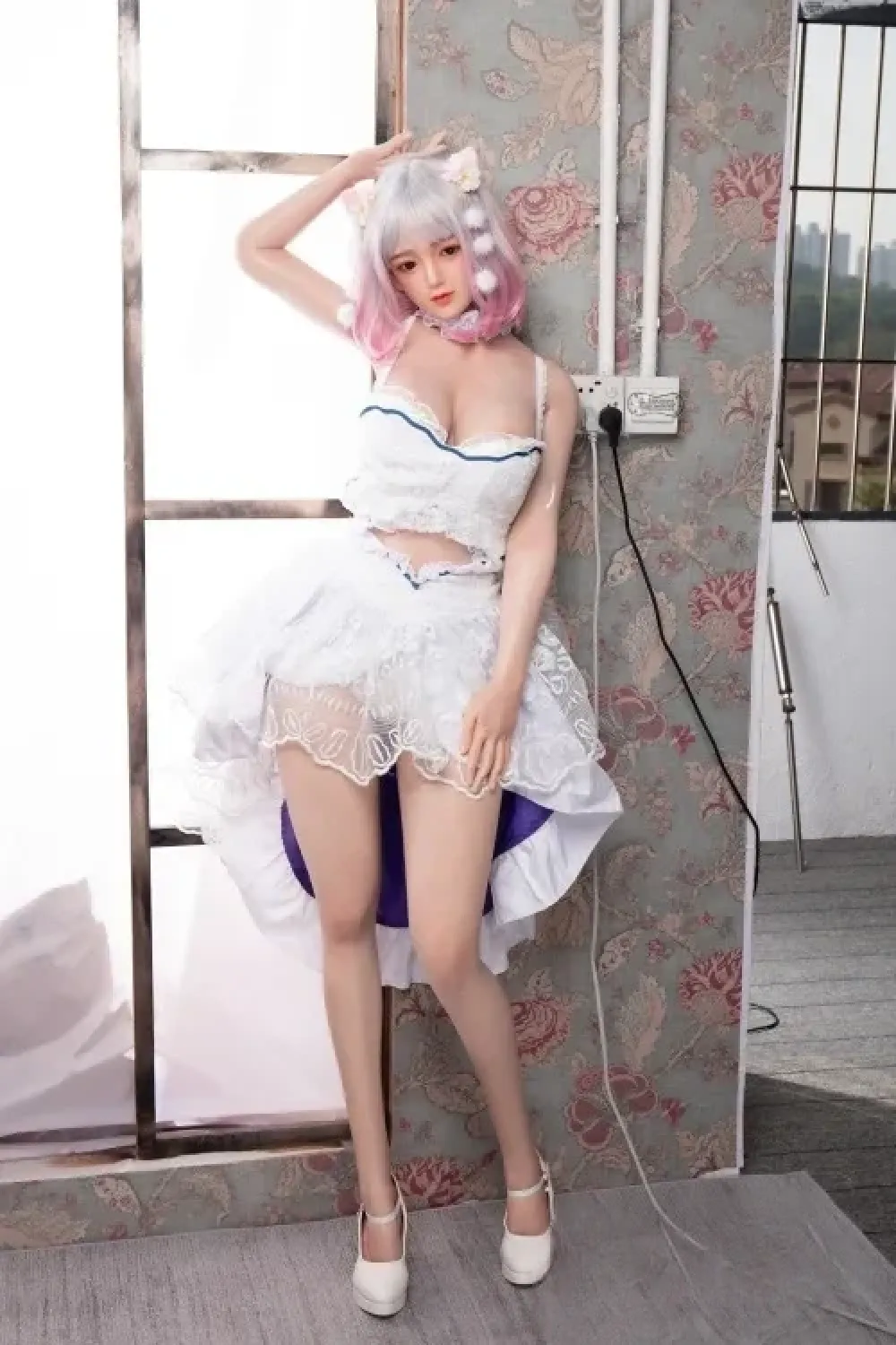 JX DOLL 蓮 170cm可愛い美女 超リアルシリコン製ダッチワイフ Dカップ ノーマル肌
