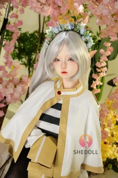 SHE DOLL 艾琳 2.0 口開閉＆口腔模擬付き 145cm可愛い エルフ耳 美少女 フルシリコン製ラブドール Gカップ ノーマル肌