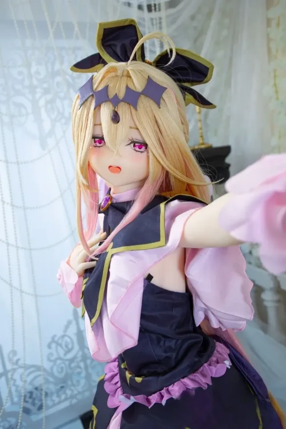 Aotume Doll 凹凸咪 #136 露露卡「るるか」 145cm Bカップ 魔女っ子系ラブドール 二次元 アニメドール 白い肌 掲載画像はシリコンヘッド+TPEボディ