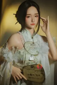 SHE DOLL 2番メイク 楚琳 158cm清純美女ラブドール 優しい 中国風 リアルドール Cカップ ノーマル肌 掲載画像はフルシリコン製