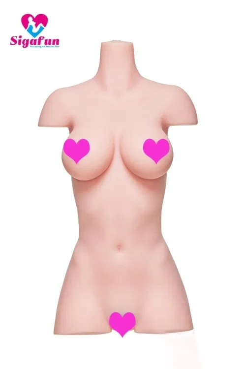 Sigafun SG-T-005 Akiko 69cm上半身ラブドール Dカップ TPE製 等身大トルソーセックス人形 ノーマル肌