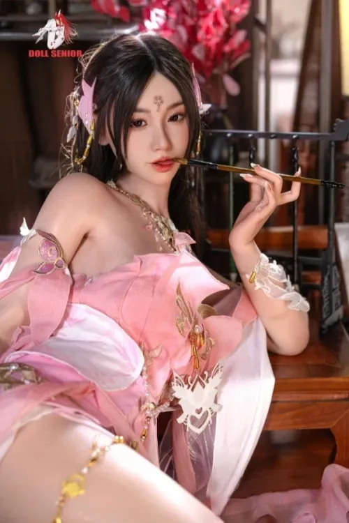 Doll Senior #24 舞雪「Wuxue」 口開閉＆口腔模擬付き 165cm フルシリコン製 中華風 成熟した御姐系ラブドール Bカップ ノーマル肌