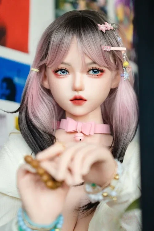 SHE DOLL カスタマイズメイク 艾琳 2.0 口開閉＆口腔模擬付き 156cm可愛い女性 等身大リアルなラブドール 童顔巨乳ダッチワイフ Eカップ ノーマル肌 掲載画像はフルシリコン製