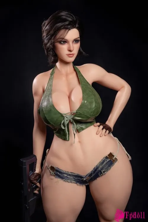 HRDOLL #221 Laura 165cm 筋肉体型 Kカップ フルシリコン製 ラブドール BBW型 等身大 人形 ダッチワイフ リアル皮膚メイク付き 白い肌