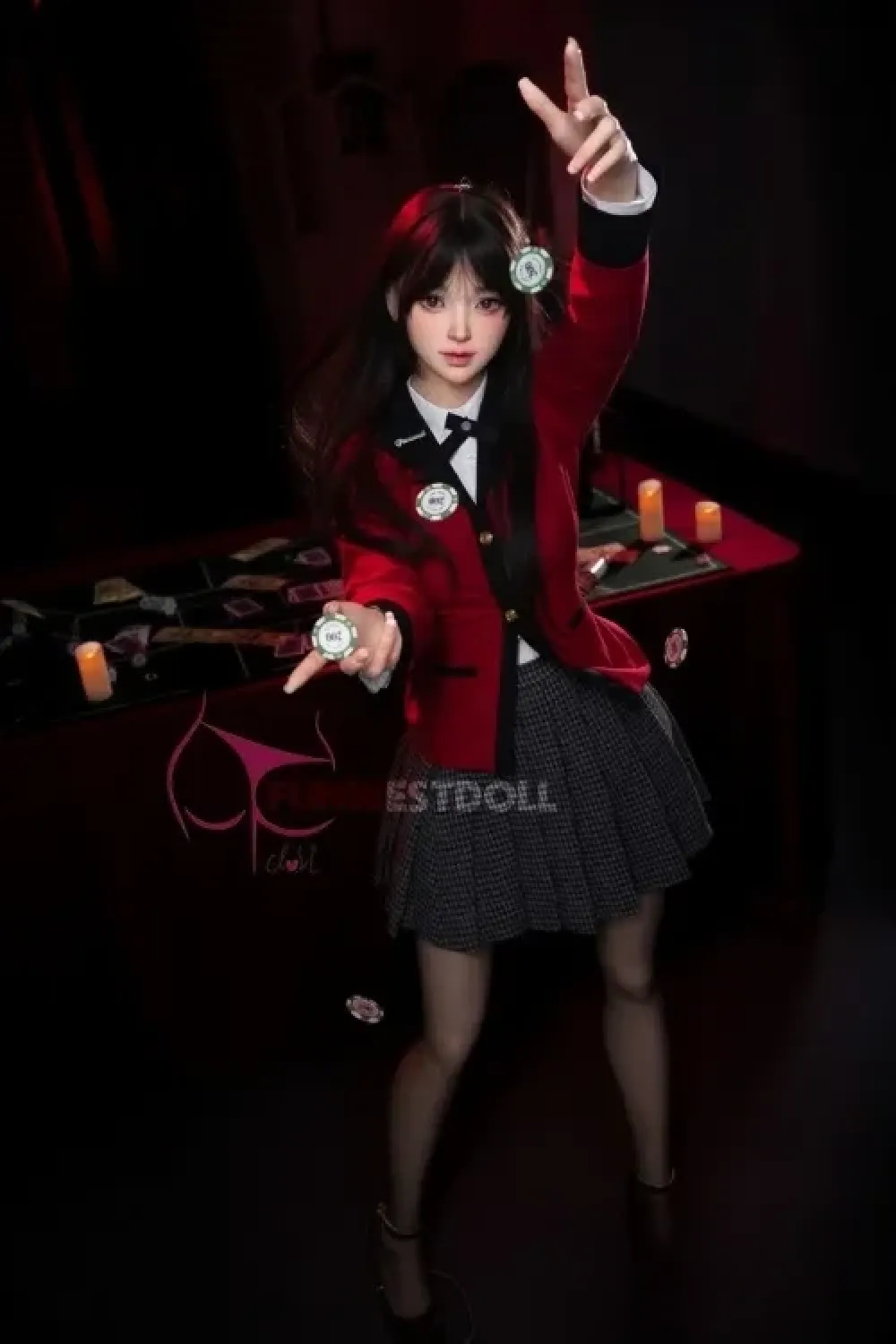 Funwest Doll #038S Alice 159cmリアルな容姿で魅力的な美人ラブドール フルシリコン製セックスドール Aカップ ノーマル肌