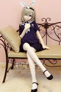 Aotume Doll凹凸咪 #115 若桜 最新作ボディ 135cm Bカップ 可愛いアニメドール TPE製 等身大 リアルラブドール 白い肌