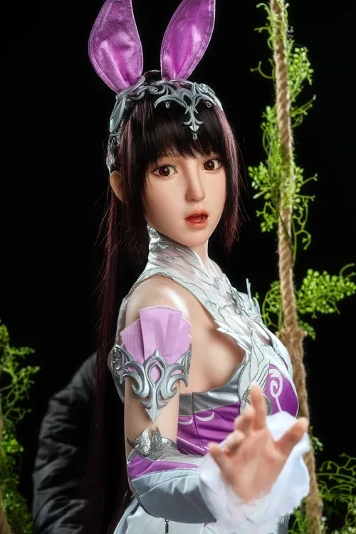WAX DOLL GE108 小恋空 155cmコスプレ美人 普通顔 高級シリコン製ラブドール オーラルプレイ可能 Cカップ ノーマル肌