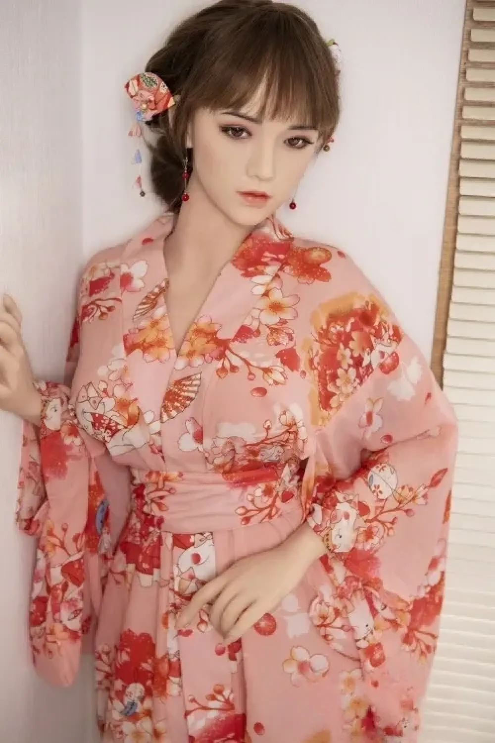 DL DOLL (YQシリーズ) #15 璃央菜 163cm着物美人 等身大ラブドール Fカップ ノーマル肌 掲載画像はシリコンヘッド+TPEボディ