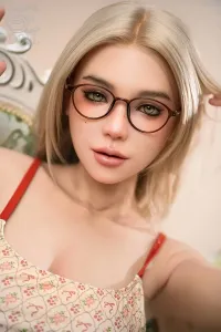 SE DOLL #014SO Maggie.D ROS顎機能付き 170cm 超軽量ボディ フルシリコン製 金髪 知性美人 リアルドール 美乳 Cカップ ノーマル肌