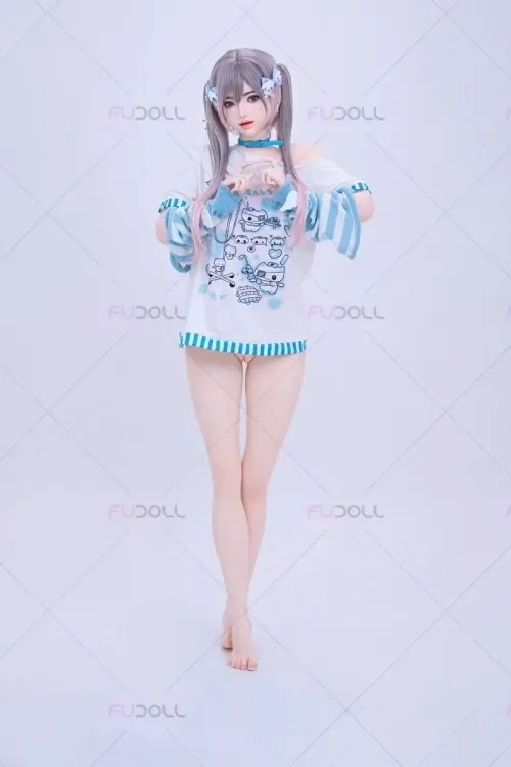 FU DOLL #40 杨枝甘露 161cm Eカップ 巨乳 可愛い美少女 フルシリコン製 ギャル系ラブドール 高級 ノーマル肌 口開閉＆口腔模擬付き