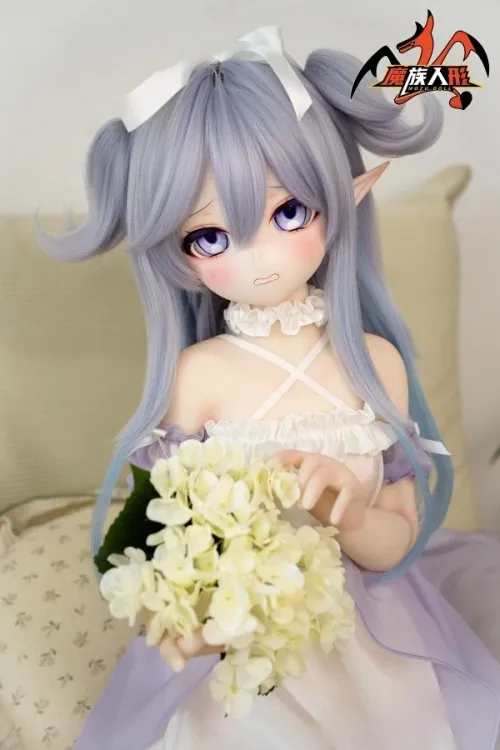 MOZU DOLL魔族人形 依依 Yiyi 121cm大胸 我慢顔 アニメ系 エルフラブドール PVCヘッド+TPEボディ ノーマル肌 宣材写真と同じ衣装