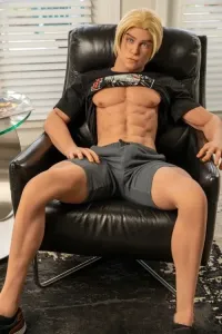 Doll-Forever Devon 170cm 金髪外国男性 リアル ラブドール 筋肉男ダッチワイフ TPE製 小麦肌
