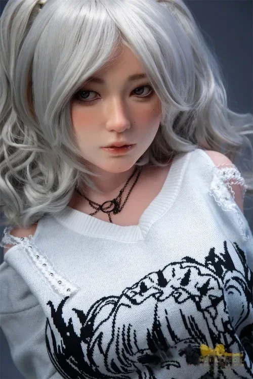 Irontech Doll S10 Misa 154cm魅惑的なリアル ダッチワイフ 銀髪美少女 高級 ラブドール シリコンヘッド+TPEボディ Fカップ ノーマル肌