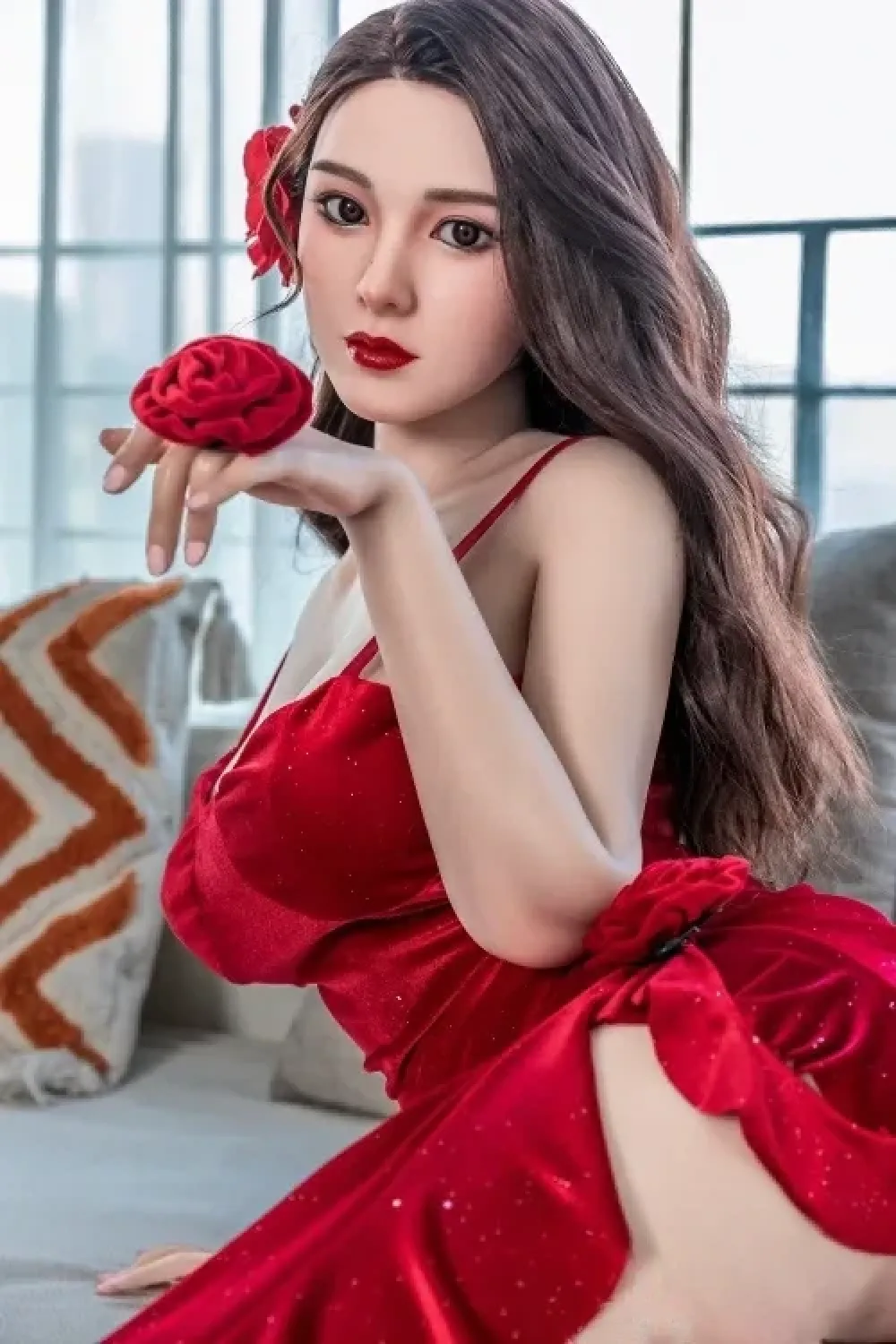 Starpery Xue 雪儿 171cm妖艶なボディリアル ラブドール 中国 製 等身大 熟女 セックス 人形 Dカップ ノーマル肌 掲載画像はフルシリコン製