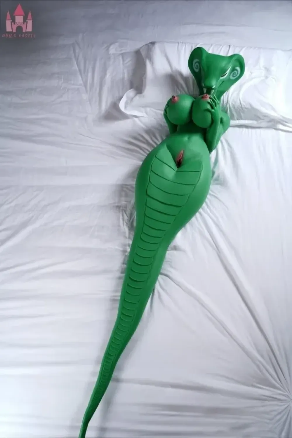 Dolls Castle Snake 160cm Kカップ 等身大 ファンタジー系 フルシリコン製 ラブドール シームレスヘッドとボディの一体型 グリーン肌