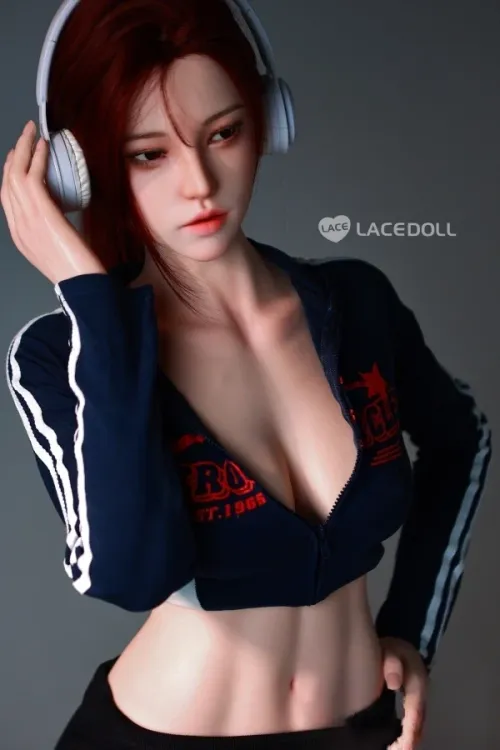 LACEDOLL 1番メイク 晨露 167cmスポーツ系 赤髪 美少女 アダルトラブドール フルシリコン製 Dカップ ノーマル肌