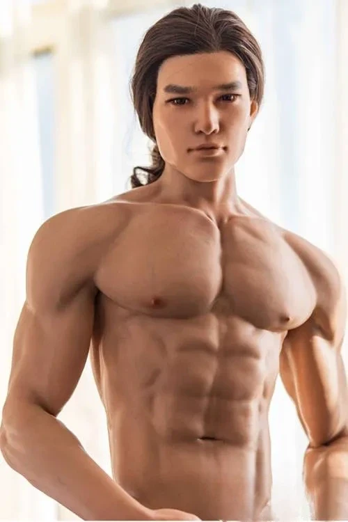 Realing 震枭「Regan」 175cm男性型ラブドール マッチョイケメン 女性向けリアルドール 小麦肌 掲載画像はフルシリコン製