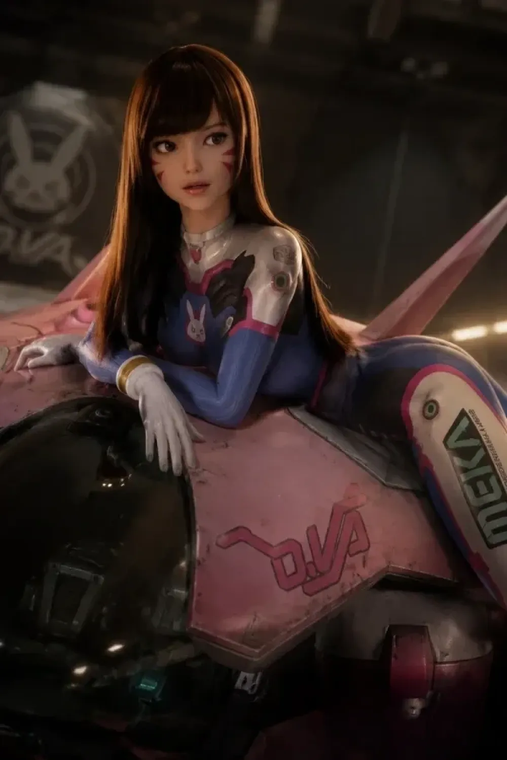 Game Lady No.46-1 D.VA 167cm フルシリコン製 コスプレ系 ラブドール ゲーム かっこいい 等身大人形 Dカップ ノーマル肌