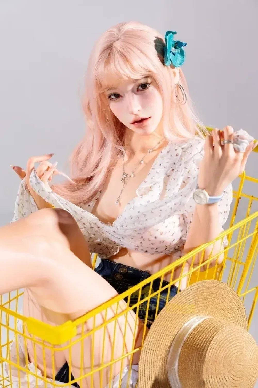 Irontech Doll Youngシリーズ N01 ROS MAXヘッド Mio 166cm 2.0 爽やか フルシリコン製 ラブドール 成人用人形 Eカップ ノーマル肌