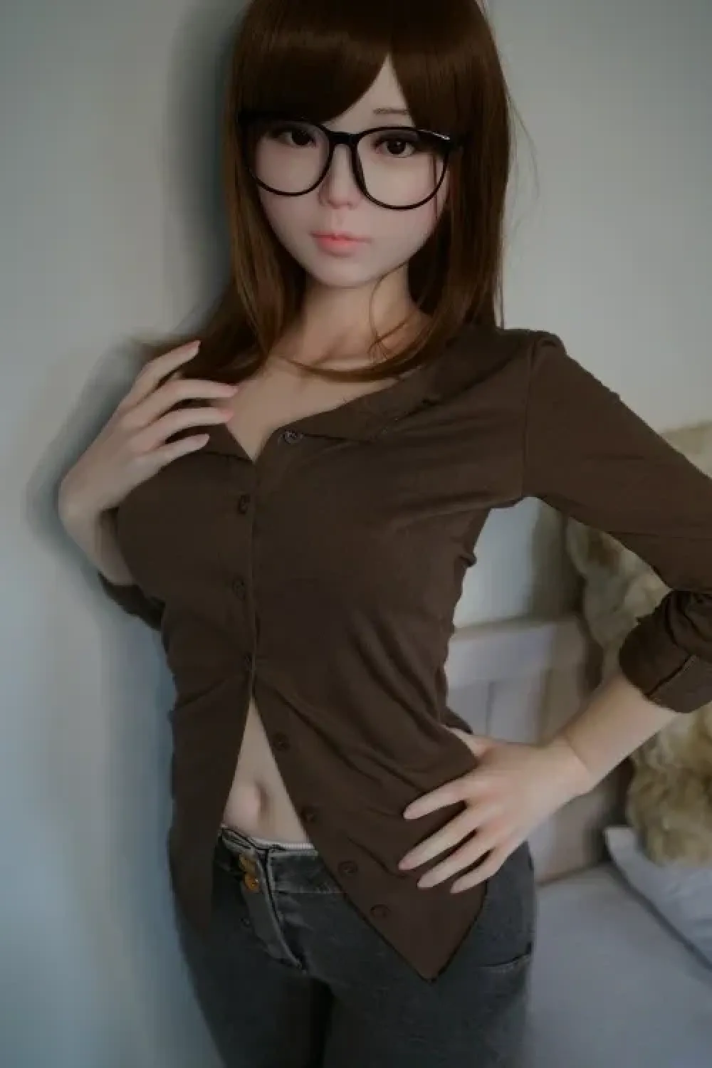 PIPER DOLL Akira 150cm美肌美乳美人シリコンラブドール Cカップ シームレスヘッドとボディの一体型