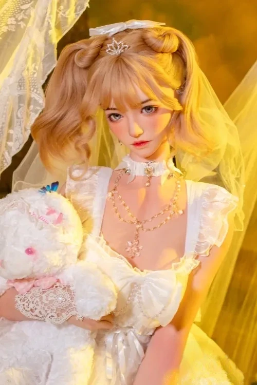 Bezlya Doll 2.1シリーズ 夹竹桃 156cm清楚美人リアルドール 魅力満載セクシー シリコン製ラブドール Bカップ ノーマル肌