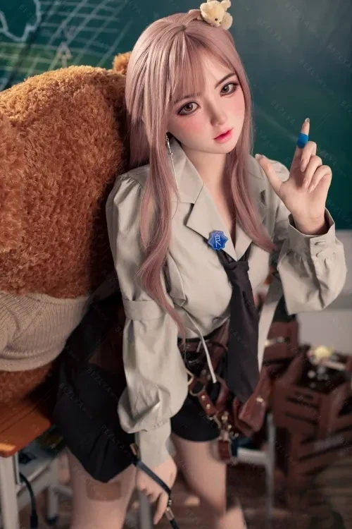 Bezlya Doll 2.1シリーズ 鈴蘭 155cm R版 最高ラブドール 可愛い綺麗な美人 等身大 フルシリコン製人形 Aカップ ノーマル肌