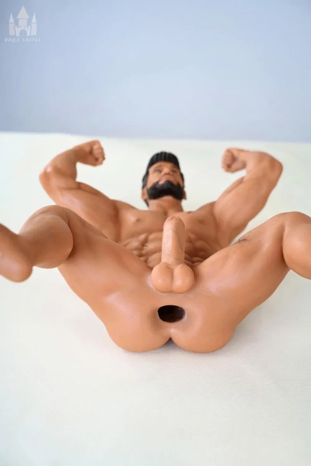 Dolls Castle #M21 Mason DA 1.8kg 29cm大人のおもちゃ シリコン製 男性向けオナホールラブ人形 ブラウン肌