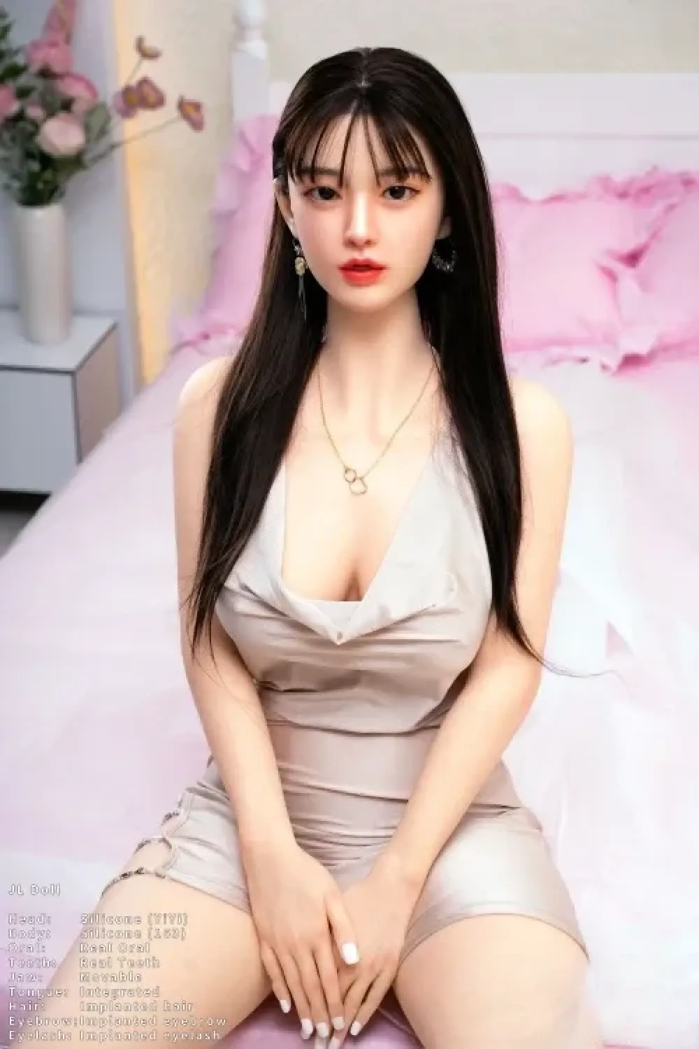 Jarliet Doll JLシリーズ YiYi依依 口開閉＆口腔模擬付き 163cm綺麗な美人ルックス 等身大ドール フルシリコン製 高級 ラブドール Dカップ ノーマル肌